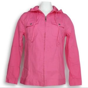 Denim and co Lightweight pink jacket